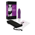 Миниатюрный вибратор bСute Сlassic Purple - 10,5 см. - фото 213217