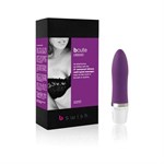 Миниатюрный вибратор bСute Сlassic Purple - 10,5 см. - фото 213214