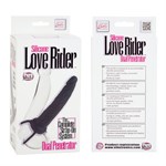 Насадка на пенис Silicone Love Rider Dual Penetrator для двойного проникновения - 14 см. - фото 134069