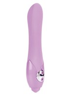 Вибромассажер Harlow 5-Function Silicone Rotating Vibrating Massager с ротацией из силикона фиоле - фото 213749