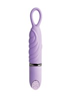 Вибромассажер O-Ring Massager Collection Roxy 10-Function Silicone из силикона фиолетовый - фото 213755