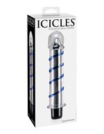 Стеклянный вибростимулятор ICICLES № 20 - 17,8 см. - фото 213974 Стеклянный вибростимулятор ICICLES № 20 - 17,8 см. - фото 213974