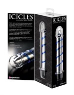 Стеклянный вибростимулятор ICICLES № 20 - 17,8 см. - фото 213976 Стеклянный вибростимулятор ICICLES № 20 - 17,8 см. - фото 213976