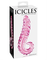 Стеклянный стимулятор ICICLES № 24 - 15,2 см. - фото 214061