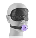 Набор Bedroom Lover: маска, кляп, щекоталка, плетка и кубики - фото 214075 Набор Bedroom Lover: маска, кляп, щекоталка, плетка и кубики - фото 214075