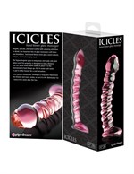 Стеклянный стимулятор ICICLES № 28 - 18 см. - фото 214164