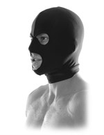 Черная маска на голову Spandex Hood - фото 41611