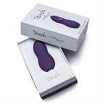 Фиолетовый вибратор Touch Purple USB rechargeable - фото 134277