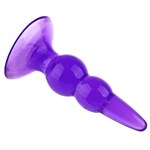 Фиолетовая анальная пробка Bulbs Probe - 12,2 см. - фото 275139