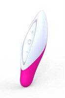 Бело-розовый вибромассажер ZINI SEED - фото 214789