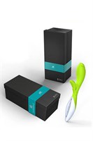 Зеленый вибратор ZINI ZOOK - фото 214829