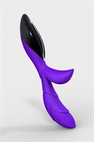 Фиолетовый вибратор хай-тек ZINI HUA - фото 214876