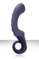 Фиолетовый вибратор VIRTUE TRIO - 19,5 см. - фото 240921