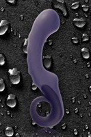 Фиолетовый вибратор VIRTUE TRIO - 19,5 см. - фото 240922