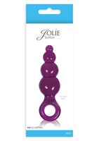 Малая фиолетовая анальная пробка Jolie - Ripples - фото 215606 Малая фиолетовая анальная пробка Jolie - Ripples - фото 215606