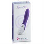 Фиолетовый вибратор Mystim Elegant Eric - 27 см. - фото 8944