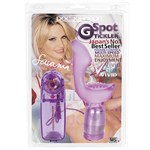 Фиолетовый вибромассажёр Vivid G-spot Tickler - фото 241182 Фиолетовый вибромассажёр Vivid G-spot Tickler - фото 241182