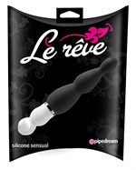 Чёрный вибромассажер Le Reve Silicone Sensual - 14,6 см. - фото 241214 Чёрный вибромассажер Le Reve Silicone Sensual - 14,6 см. - фото 241214