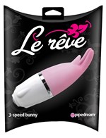 Розовый 3-скоростной вибратор для клитора Le Reve 3 Speed Bunny - 14 см. - фото 241220 Розовый 3-скоростной вибратор для клитора Le Reve 3 Speed Bunny - 14 см. - фото 241220