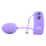 Фиолетовые вибротрусики Vibrating Panties с пультом ДУ - фото 241251