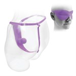 Фиолетовые вибротрусики Vibrating Panties с пультом ДУ - фото 241253