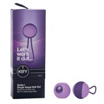 Фиолетовый вагинальный шарик соло STELLA I со сменным грузом - фото 241647 Фиолетовый вагинальный шарик соло STELLA I со сменным грузом - фото 241647