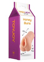 Мастурбатор с двумя отверстиями Honey Buns Sweet Flesh телесного цвета - фото 241774 Мастурбатор с двумя отверстиями Honey Buns Sweet Flesh телесного цвета - фото 241774