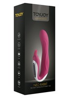 Вибратор Hi-Tech Neo Rabbit Magenta - 16 см. - фото 241836 Вибратор Hi-Tech Neo Rabbit Magenta - 16 см. - фото 241836