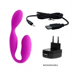 Перезаряжаемый вибратор Lust из силикона - 13,5 см. - фото 241884 Перезаряжаемый вибратор Lust из силикона - 13,5 см. - фото 241884