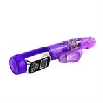 Фиолетовый хай-тек вибромассажёр Passion Count - 21,5 см. - фото 135378