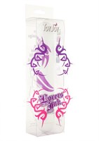 Белый вибратор с принтом Lovers Ink Tattoo - 19,5 см. - фото 241946 Белый вибратор с принтом Lovers Ink Tattoo - 19,5 см. - фото 241946
