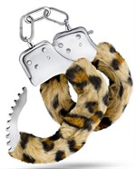 Леопардовые игровые наручники Cuffs - фото 161682