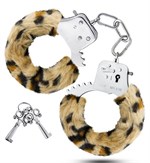 Леопардовые игровые наручники Cuffs - фото 161680