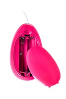 Розовое виброяйцо A-Toys - 6,5 см. - фото 1401605