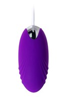 Фиолетовое виброяйцо A-Toys - 6,5 см. - фото 174047