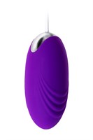 Фиолетовое виброяйцо A-Toys - 6,5 см. - фото 174048