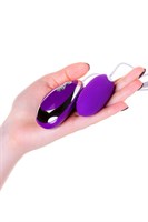 Фиолетовое виброяйцо A-Toys - 6,5 см. - фото 174054