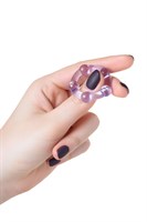 Фиолетовое эрекционное кольцо A-Toys - фото 307746
