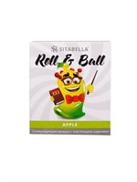 Стимулирующий презерватив-насадка Roll   Ball Apple - фото 1327593