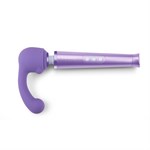 Фиолетовая утяжеленная насадка CURVE для массажера Le Wand - фото 1363217