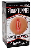 Прозрачная насадка-вагина для помпы PUMP TUNNEL M6 PUSSY - фото 159963