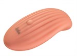 Розовый клиторальный вибратор Shape of water Shell - фото 260579