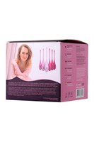 Набор из 6 розовых вагинальных шариков Eromantica K-ROSE - фото 1363354