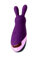 Фиолетовый стимулятор эрогенных зон Eromantica BUNNY - 21,5 см. - фото 64195