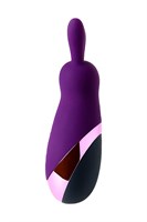Фиолетовый стимулятор эрогенных зон Eromantica BUNNY - 21,5 см. - фото 64196
