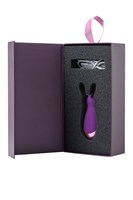 Фиолетовый стимулятор эрогенных зон Eromantica BUNNY - 12,5 см. - фото 1363370