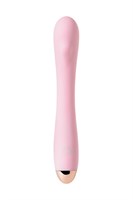 Розовый вибромассажер Eromantica Kristen - 22,5 см. - фото 91391