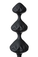 Набор из 2 чёрных анальных цепочек Satisfyer Beads - фото 175460
