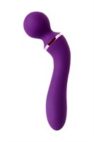 Фиолетовый вибромассажер Eromantica Uma - 20 см. - фото 64387