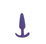 Фиолетовая анальная втулка - 9,5 см. - фото 1402166